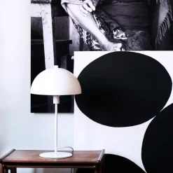 Dyberg Larsen Stockholm bordlampe hvid