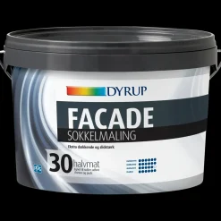 Dyrup facade sokkelmaling sort 2,25 L