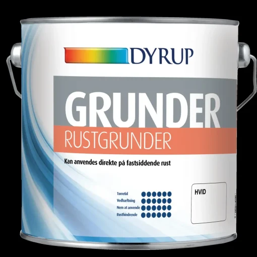 Dyrup grunder rustgrunder hvid 0,75 L