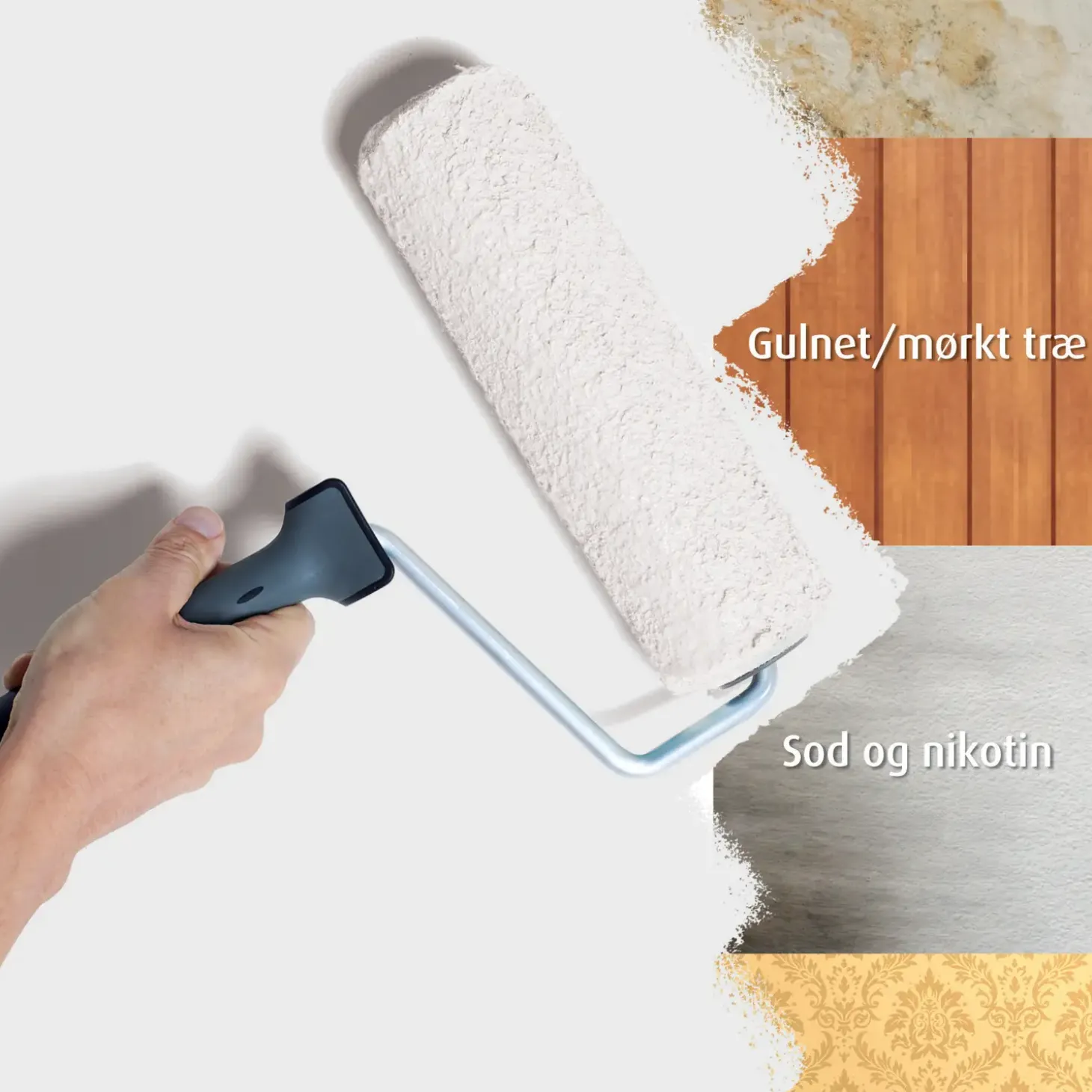 Dyrup loft- og vægmaling ekstra spærrende 2 hvid 4,5 L