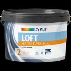 Dyrup loftmaling ekstra dækkende 2 hvid 2,25 L