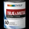 Dyrup træ og metalmaling ekstra stærk 60 hvid 1 L