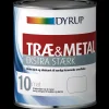 Dyrup træ og metalmaling ekstra stærk 10  hvid 1 L