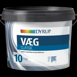 Dyrup vægmaling classic 10 hvid 0,75 L