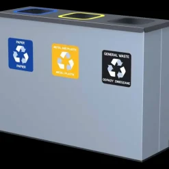 Eco Station 3 sækkeholdere á 60 L