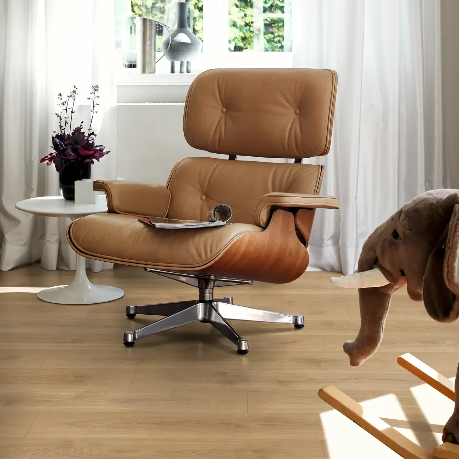 Egger NatureSense Light Brown North Oak laminatgulv, 8x193x1292 mm KL. 32 (EL2158)