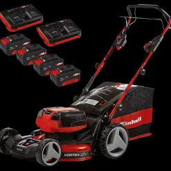 Einhell GE-CM 36/47 4x18V plæneklipper 47 cm 4,0A batteri og lader