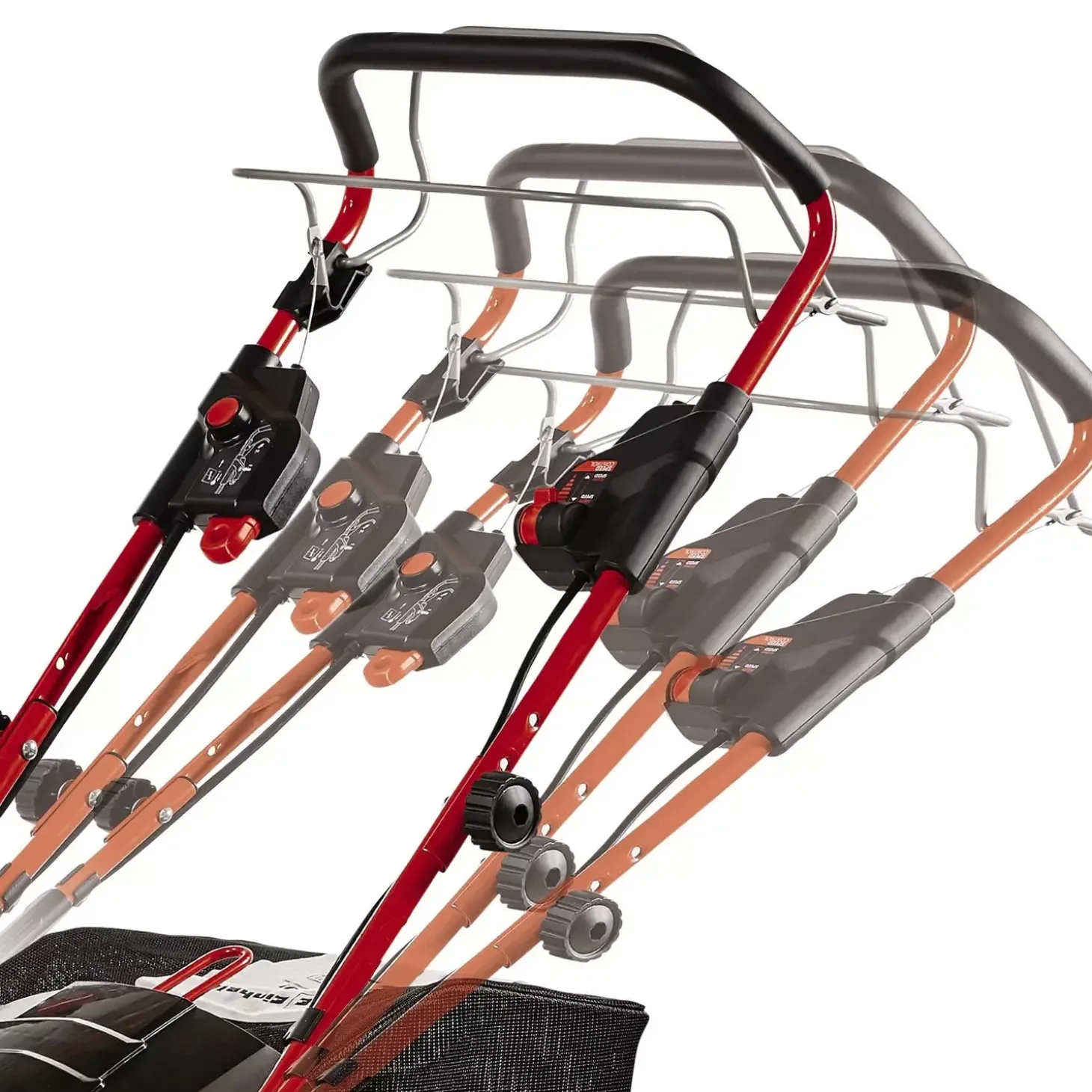 Einhell GE-CM 36/47 4x18V plæneklipper 47 cm 4,0A batteri og lader