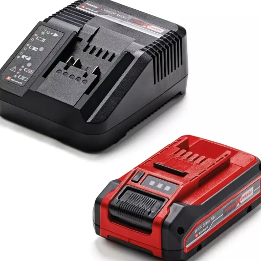 Einhell GE-HC 18 Li T 18V multiklippersæt 2i1 3,0Ah batteri og lader