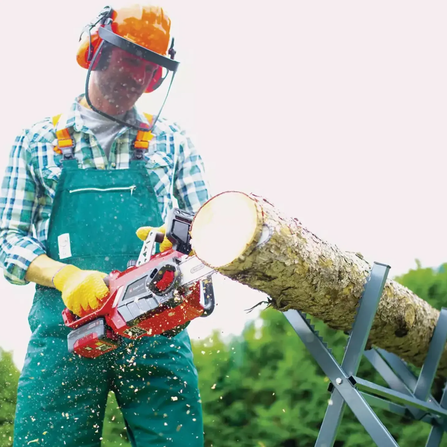 Einhell GE-LC 18/25 Li Kit 18V kædesav 25 cm 3,0Ah batteri og lader