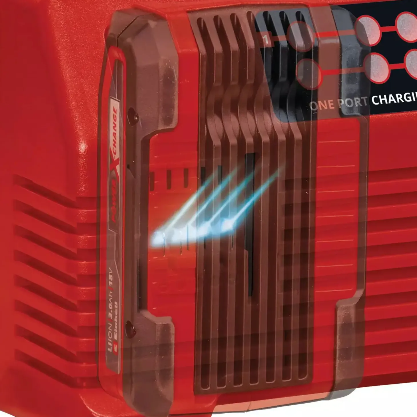 Einhell Power-X-Change quattrocharger 18V/4,0Ah