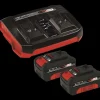 Einhell Power-X-Change starterkit 2x18V/4,0A og twin oplader