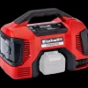 Einhell Pressito 18V hybridkompressor 6i1 med 8 dele solo