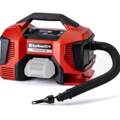 Einhell Pressito 18V hybridkompressor 6i1 med 8 dele solo
