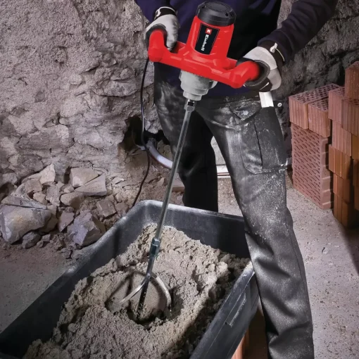 Einhell TC-MX 1400-2 E røreværk m/mørtelpiskeris Ø133mm. 1400W
