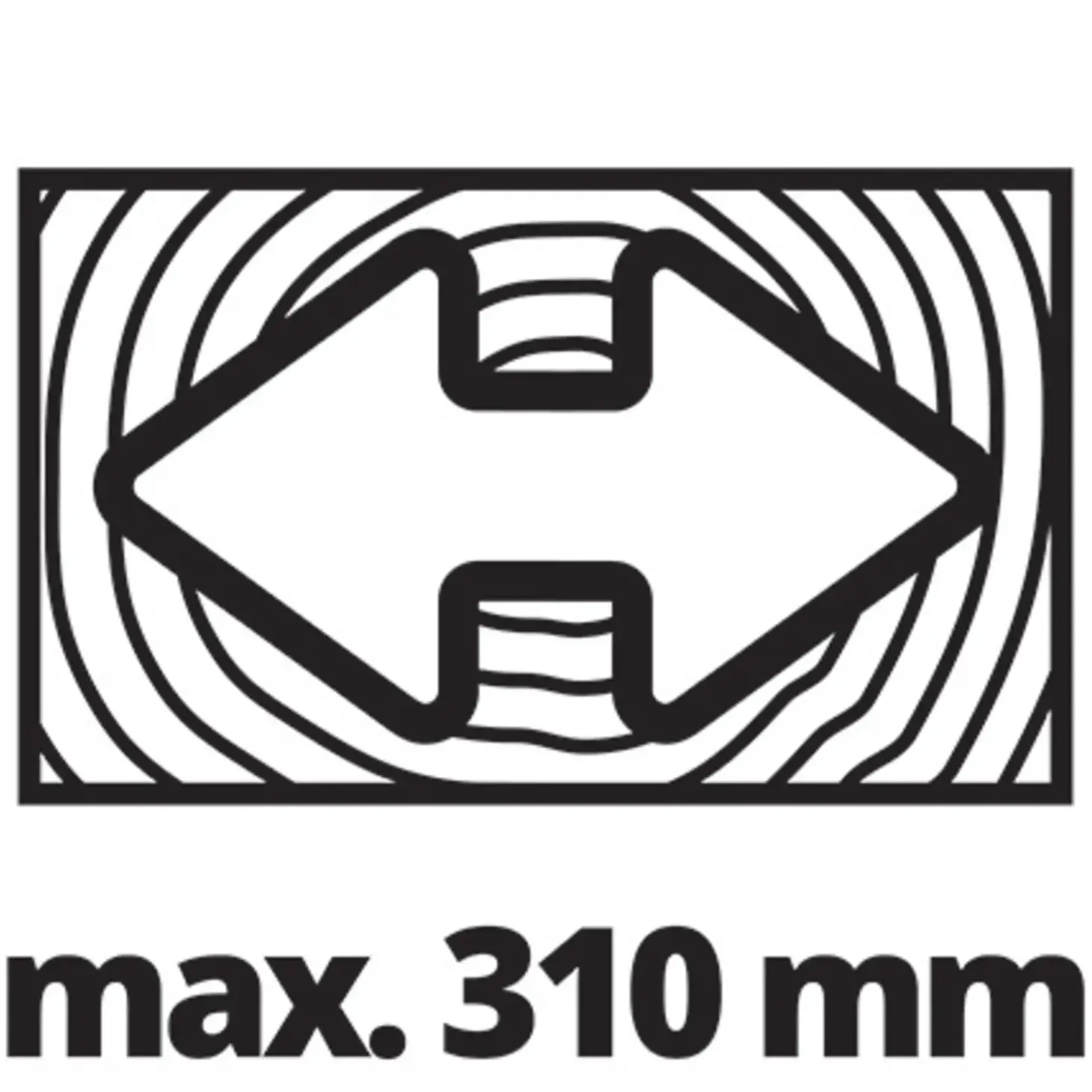 Einhell TC-SM 2131 kap-/geringssav, Ø210 mm - 1500W