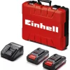 Einhell TE-CD 18 Li slagboremaskine 60 Nm 2×18V/2,0Ah batteri og lader