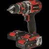 Einhell TE-CD 18/50 slagboremaskine 2x18V/2,0Ah inkl batteri og lader