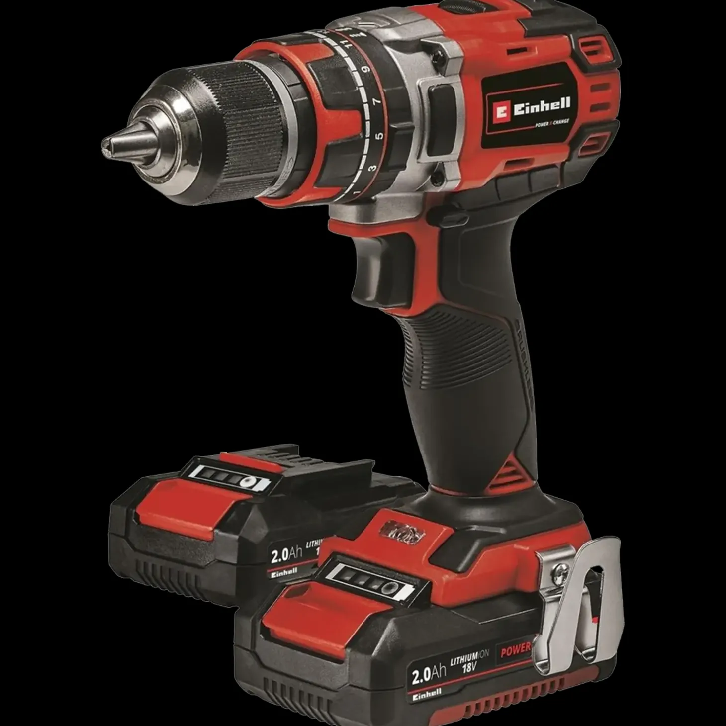 Einhell TE-CD 18/50 slagboremaskine 2x18V/2,0Ah inkl batteri og lader