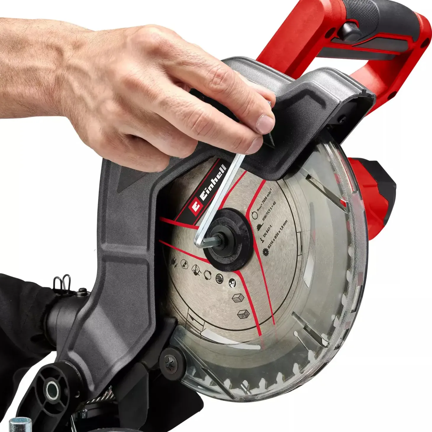 Einhell TE-MS 18/8 18V kap-/geringssav solo