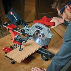 Einhell TE-SM 10 L DUAL kap-/geringssav m/udtræk, Ø254 mm - 2100W