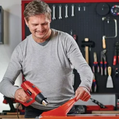 Einhell TH-HA 2000/1 varmepistol m/2 trin og tilbehør 230V/2000W