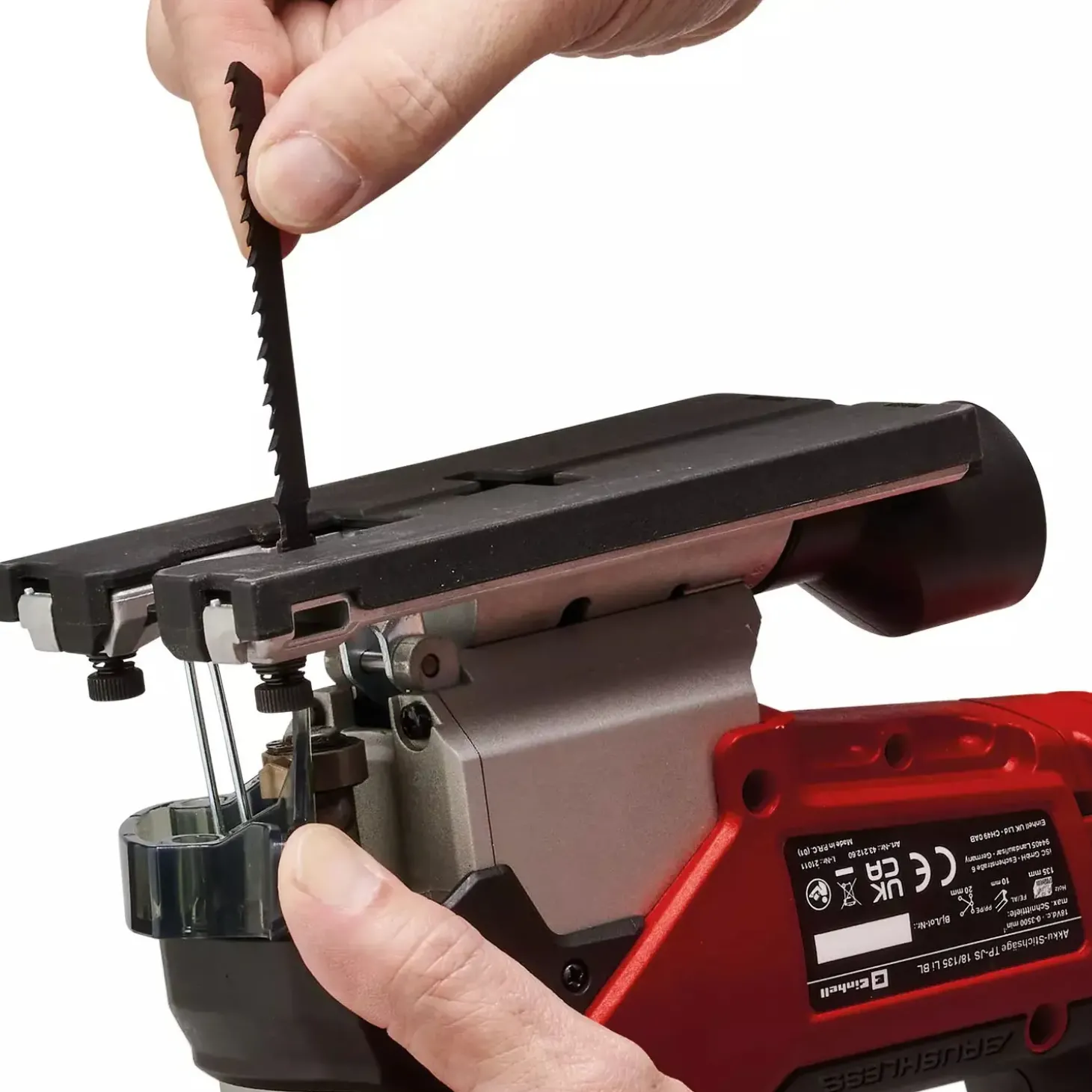 Einhell TP-JS 18/135 Li BL 18V stiksav solo