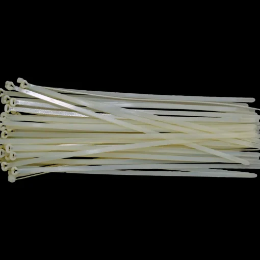 E-Line kabelstrips 7,5x378 mm 50 stk transparent