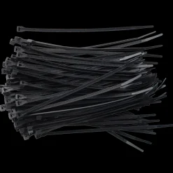 E-Line kabelstrips 3,6x150 mm 100 stk sort
