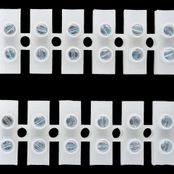 E-Line klemrækker 2x6-pol 2,5 mm transparent