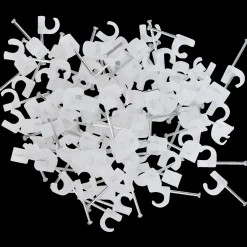 E-Line ledningsclips rund 5-7 100 stk