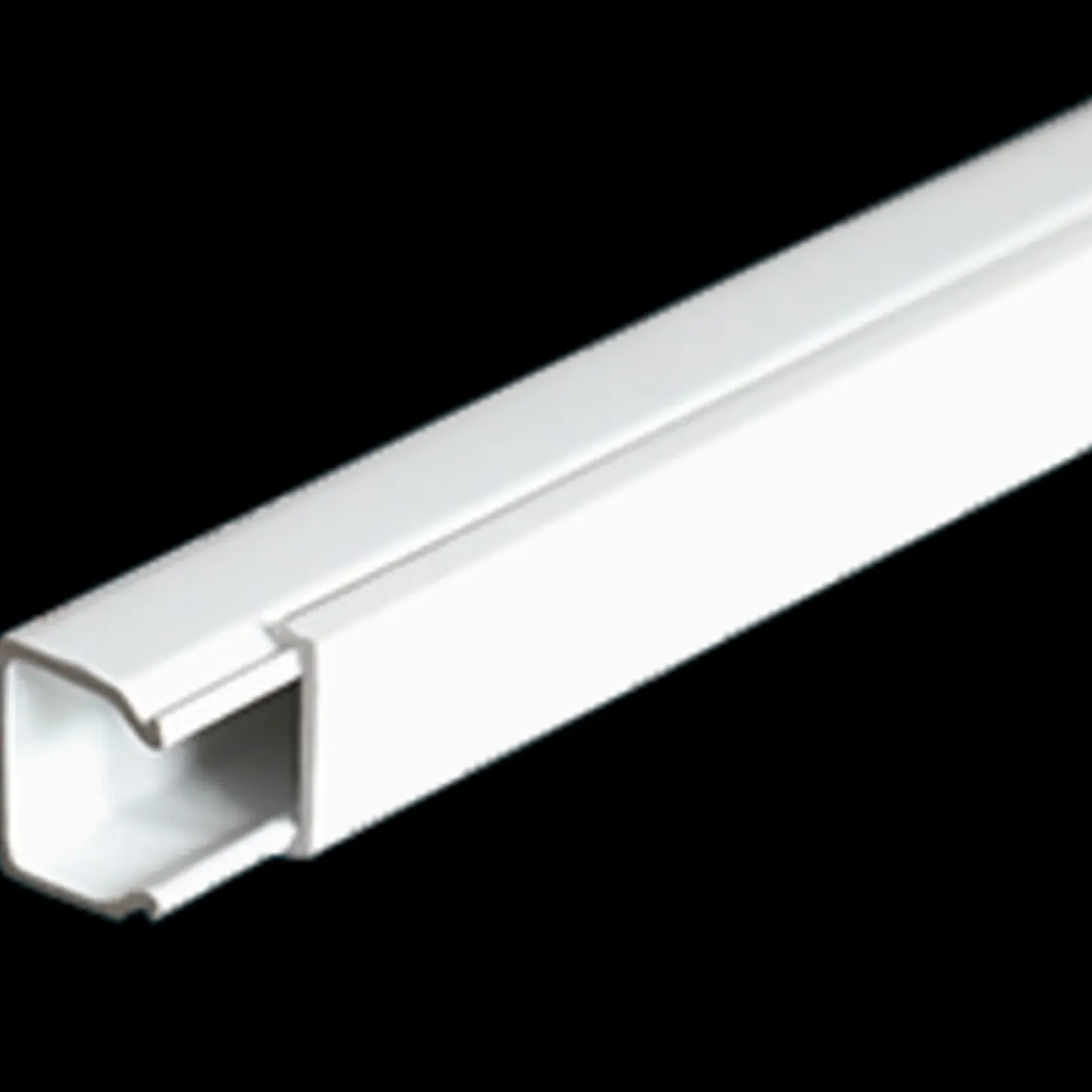 E-Line minikanel 17x15 mm x 2 m hvid