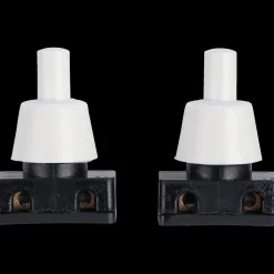 E-Line trykafbryder/kontakt til lamper hvid