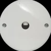 E-Line udløbsroset 5P T-MODEL Ø80 mm hvid