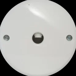 E-Line udløbsroset 5P T-MODEL Ø80 mm hvid