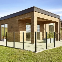 Elmholm hegn m/klar glas startsæt 95 cm