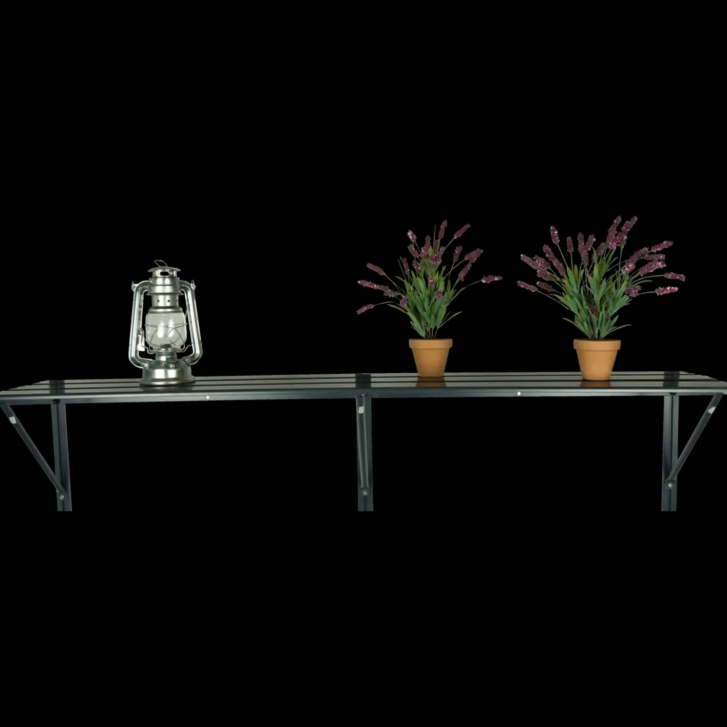 Elmholm universal drivhushylde antracit 1388x325 mm