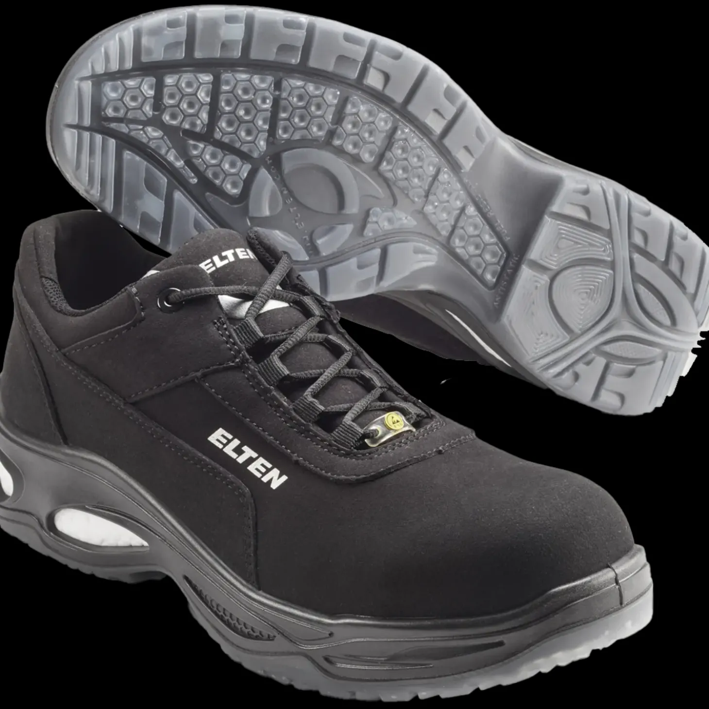 Elten Milow low sikkerhedssko sort str. 44