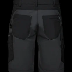 ENGEL 6337 Entire shorts 4-vejs stretch sort/Antrazitgrå str. 84