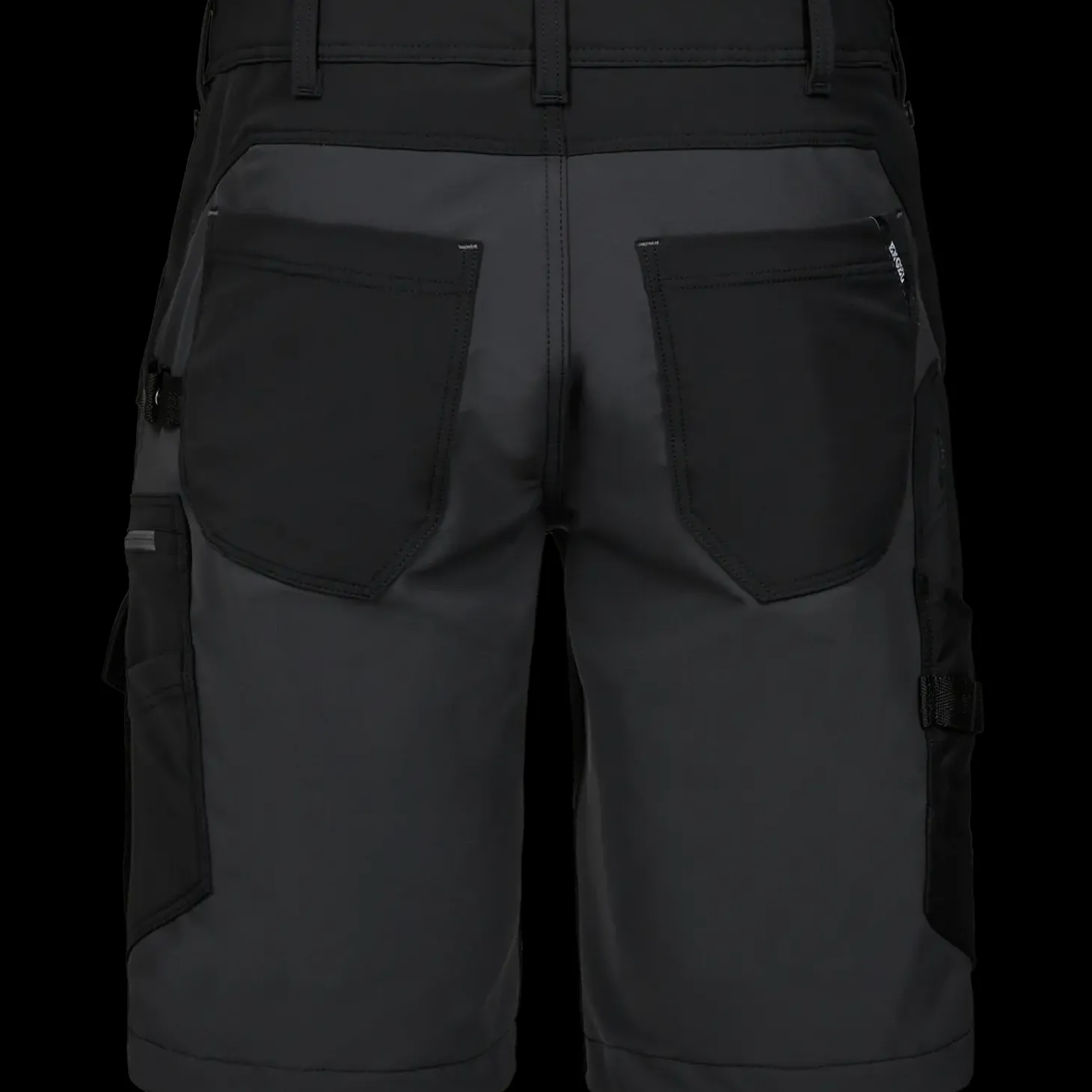 ENGEL 6337 Entire shorts 4-vejs stretch sort/Antrazitgrå str. 84