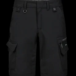 ENGEL 6337 Entire shorts 4-vejs stretch sort/Antrazitgrå str. 84