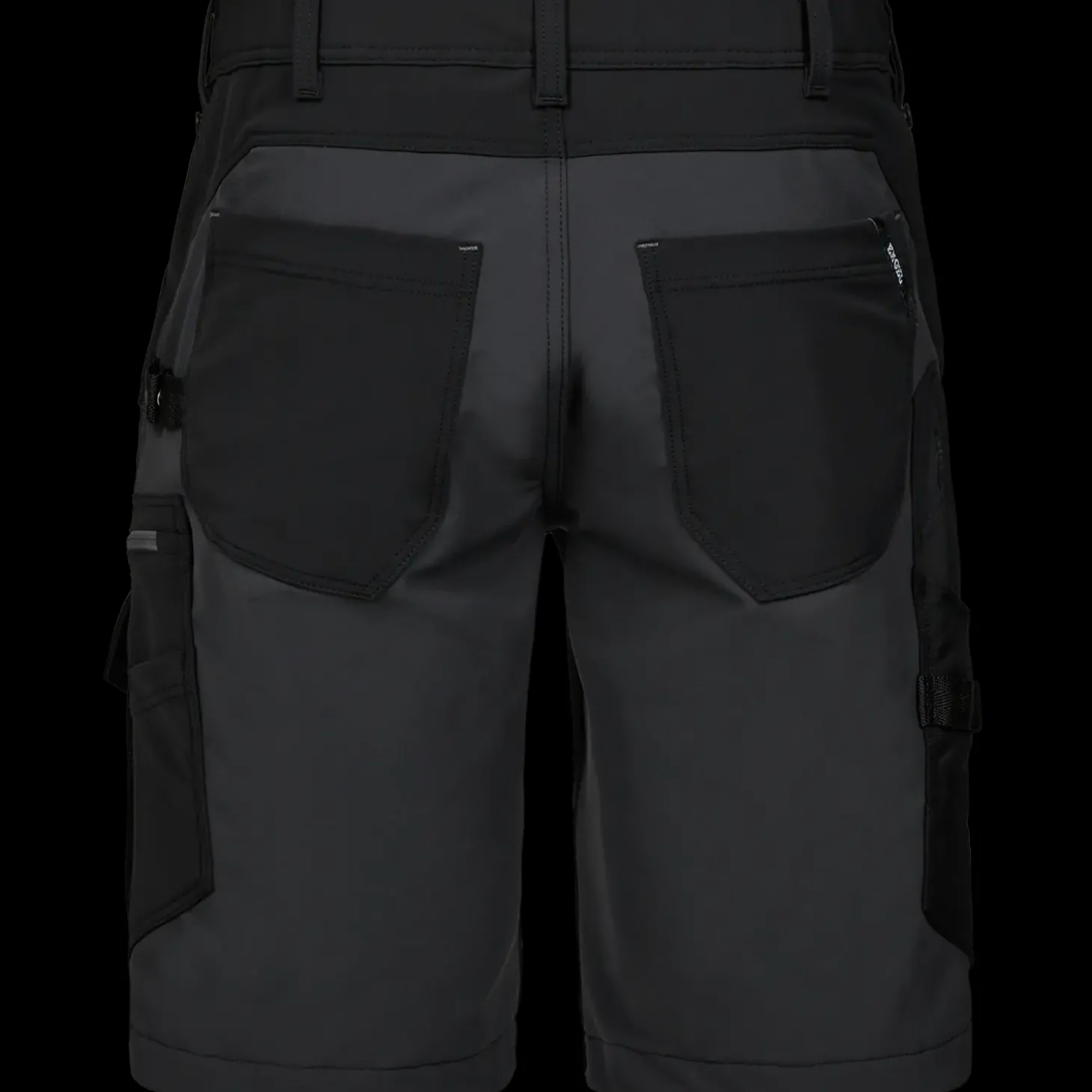 ENGEL 6337 Entire shorts 4-vejs stretch sort/Antrazitgrå str. 84