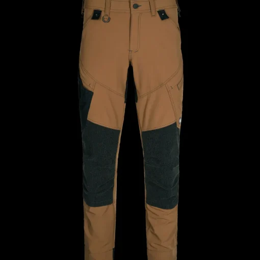 ENGEL 2366-317 X-treme håndværkerbukser med 4-vejs stræk toffee brown str. 84