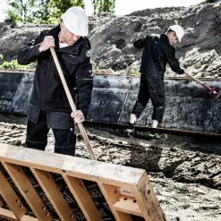 ENGEL Combat håndværkerbukser med hængelommer sort str. 92