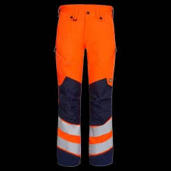 ENGEL Safety bukser orange/blue ink str. 92