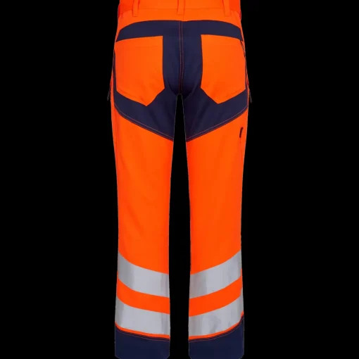 ENGEL Safety bukser orange/blue ink str. 92