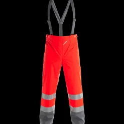 ENGEL Safety regnbukser rød/grå str. S