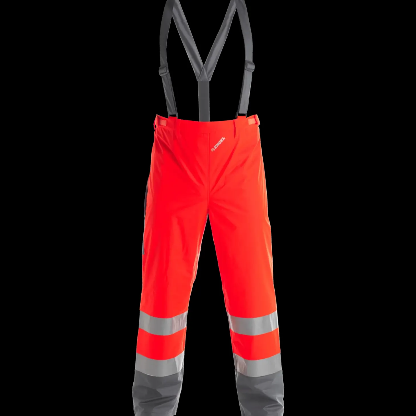 ENGEL Safety regnbukser rød/grå str. S