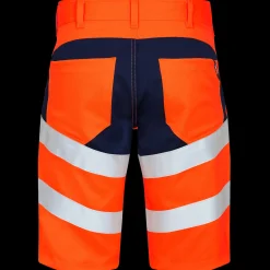 ENGEL Safety shorts orange/blue ink str. 100