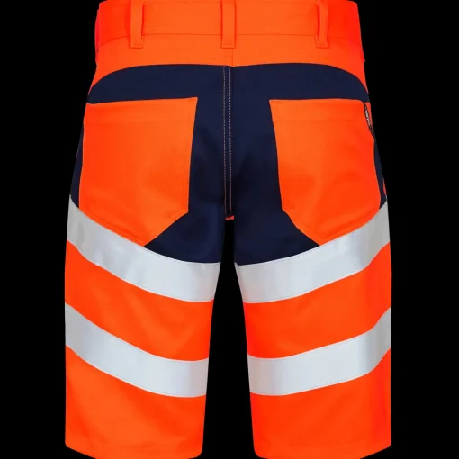 ENGEL Safety shorts orange/blue ink str. 100